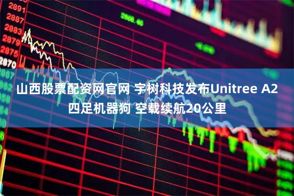山西股票配资网官网 宇树科技发布Unitree A2四足机器狗 空载续航20公里