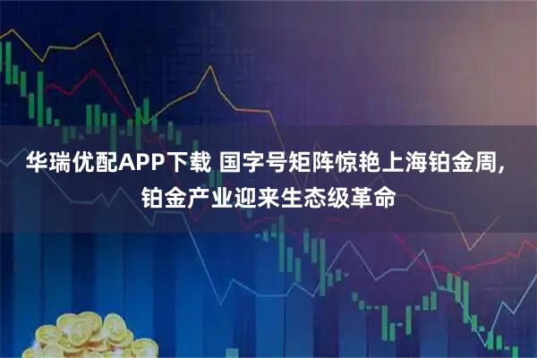 华瑞优配APP下载 国字号矩阵惊艳上海铂金周, 铂金产业迎来生态级革命