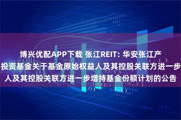 博兴优配APP下载 张江REIT: 华安张江产业园封闭式基础设施证券投资基金关于基金原始权益人及其控股关联方进一步增持基金份额计划的公告