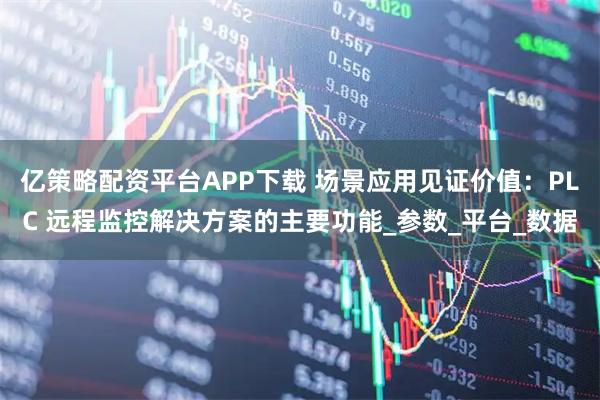 亿策略配资平台APP下载 场景应用见证价值：PLC 远程监控解决方案的主要功能_参数_平台_数据