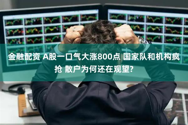 金融配资 A股一口气大涨800点 国家队和机构疯抢 散户为何还在观望?